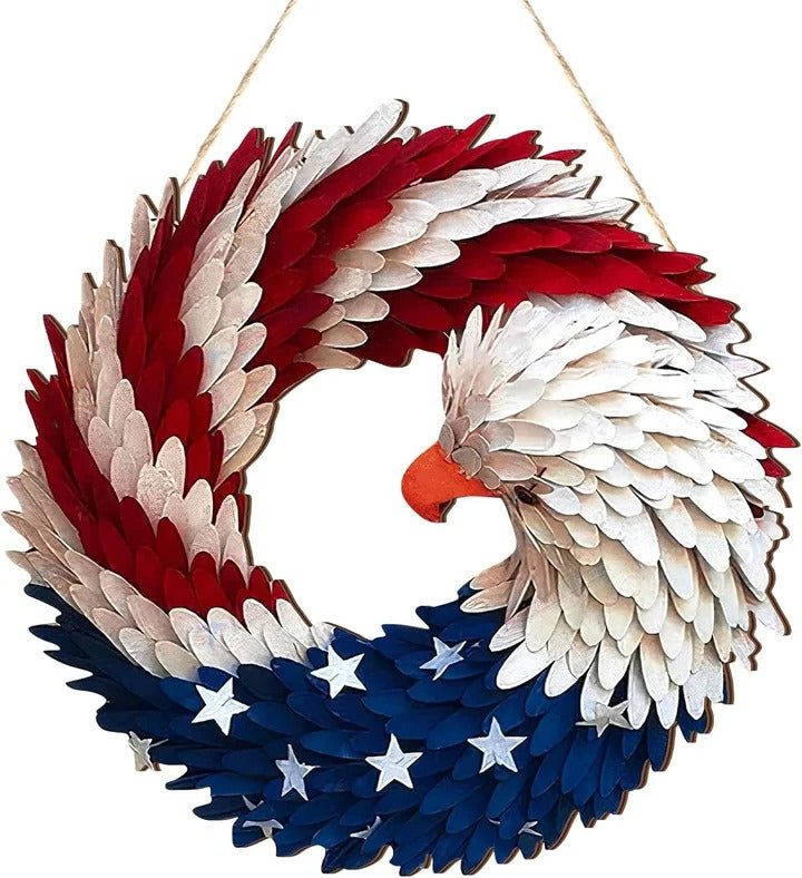 Eagle Wreath for Easter and Independence Day Decor