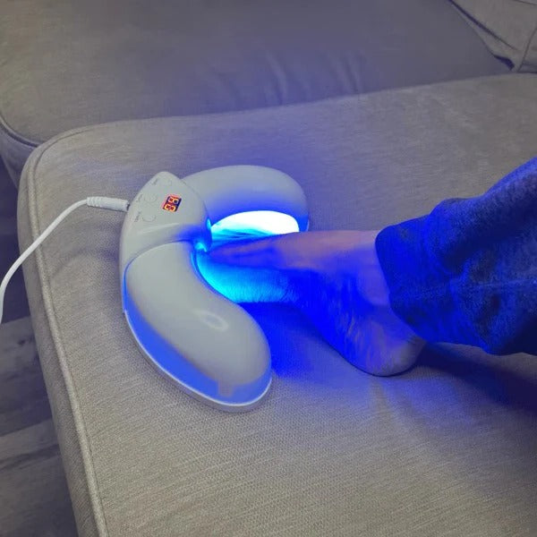 Portable Light Nail Care Device with Rechargeable Battery