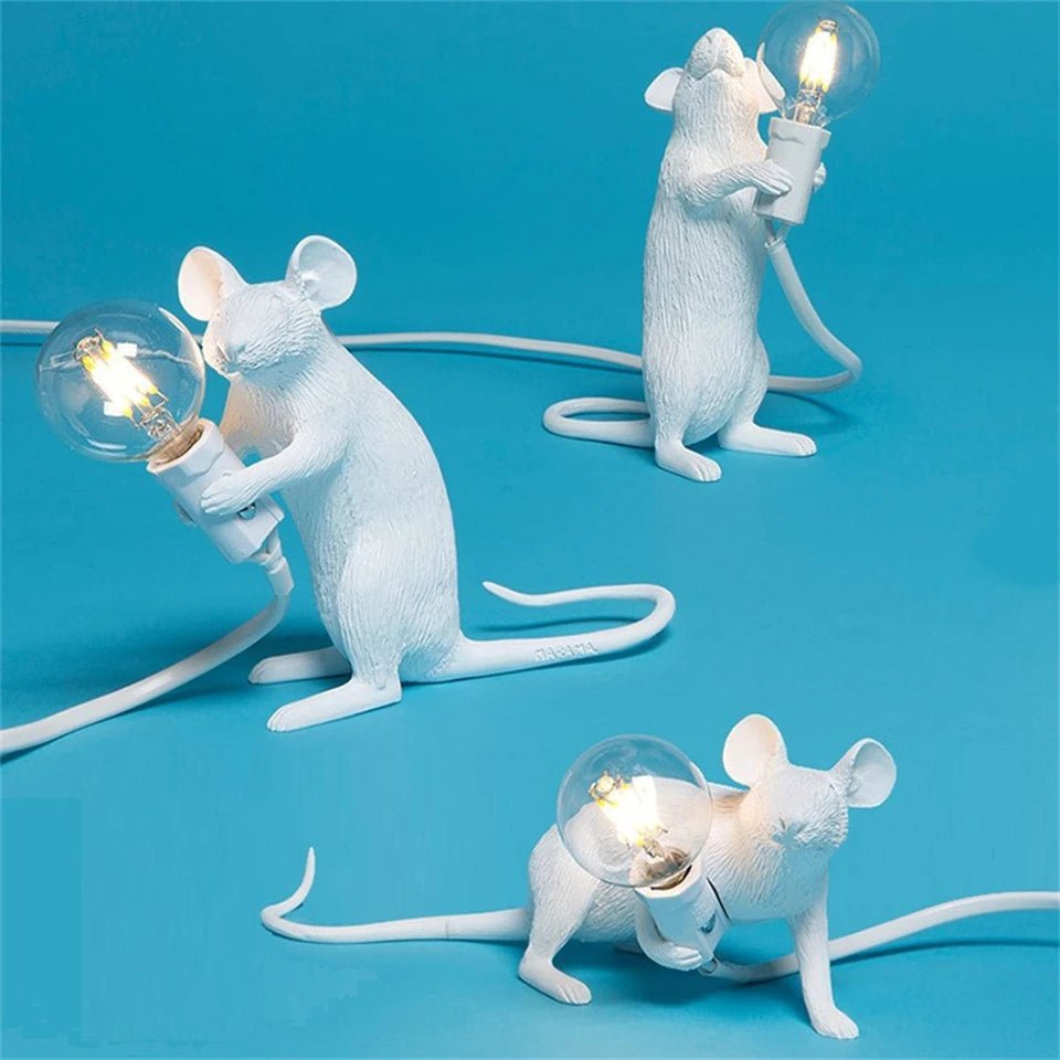 Animal Figurine LED Table Lamp with Warm Light