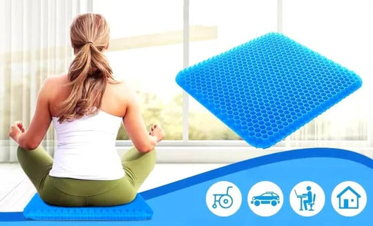 Orthopedic Gel Seat Cushion for Tailbone and Lower Back Pain Relief