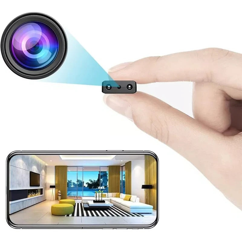 WiFi HD Mini Video Camera with Night Vision and Motion Detection