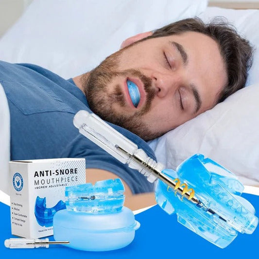 Adjustable BPA-Free Anti-Snore Mouthpiece for Jaw Alignment