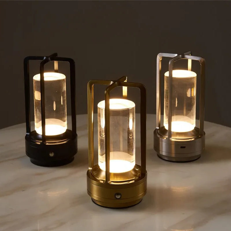 Cordless Touch Control Nordic Table Lamp with Adjustable Brightness