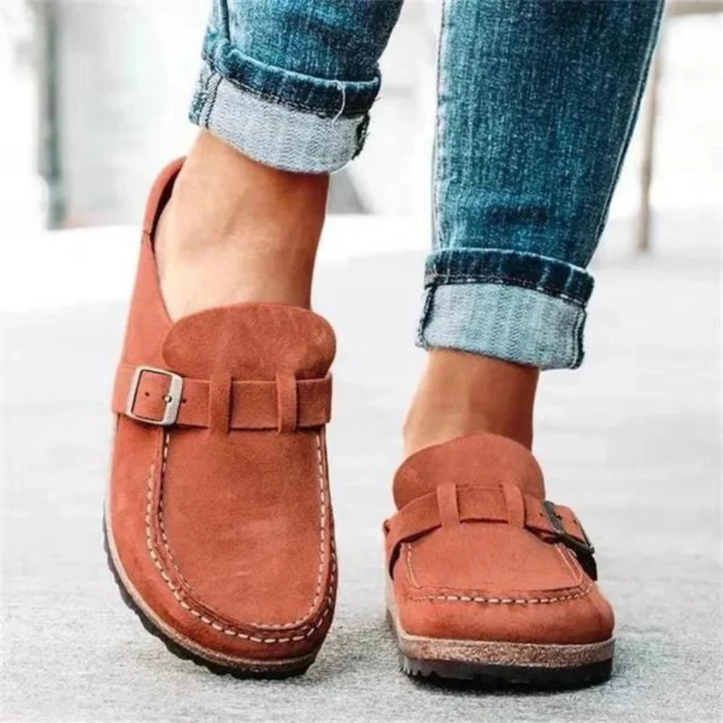 Buckled Orthopedic Sandals for Women
