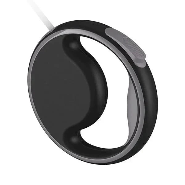 Automatic Dog Leash with LED Light and Poop Bag Holder