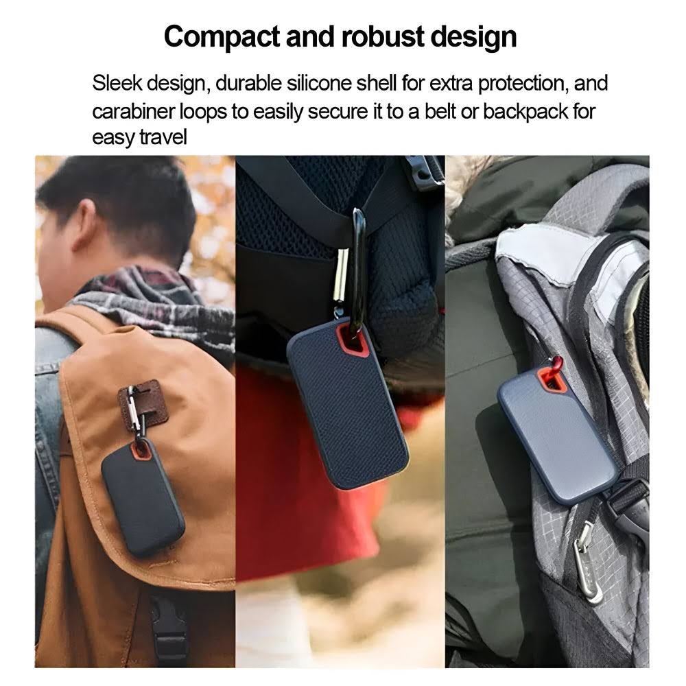 Portable External SSD Drive 500GB to 256TB High-Speed Storage