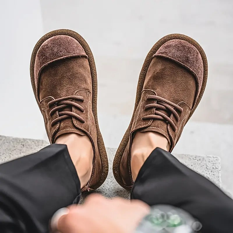 Malan | Orthopedic Leather Shoes