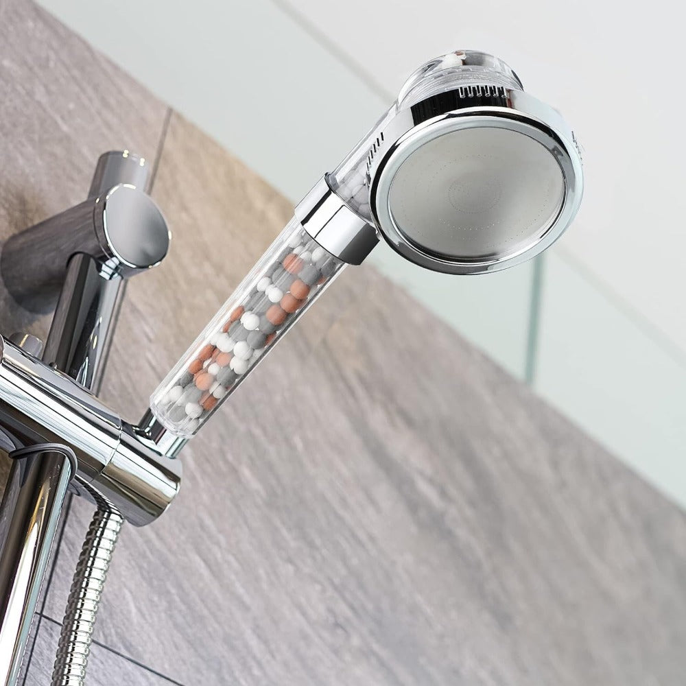Mineral Filtration Shower Head for Softer Skin and Hair