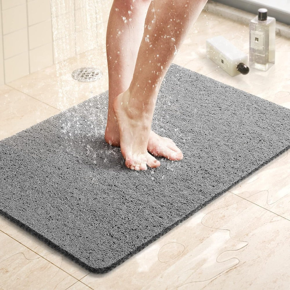 Non-Slip Microban Shower Mat with Soft Texture