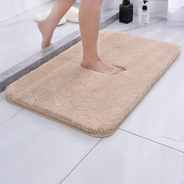 Ultra-Soft Plush Bath Rug with Non-Slip Backing