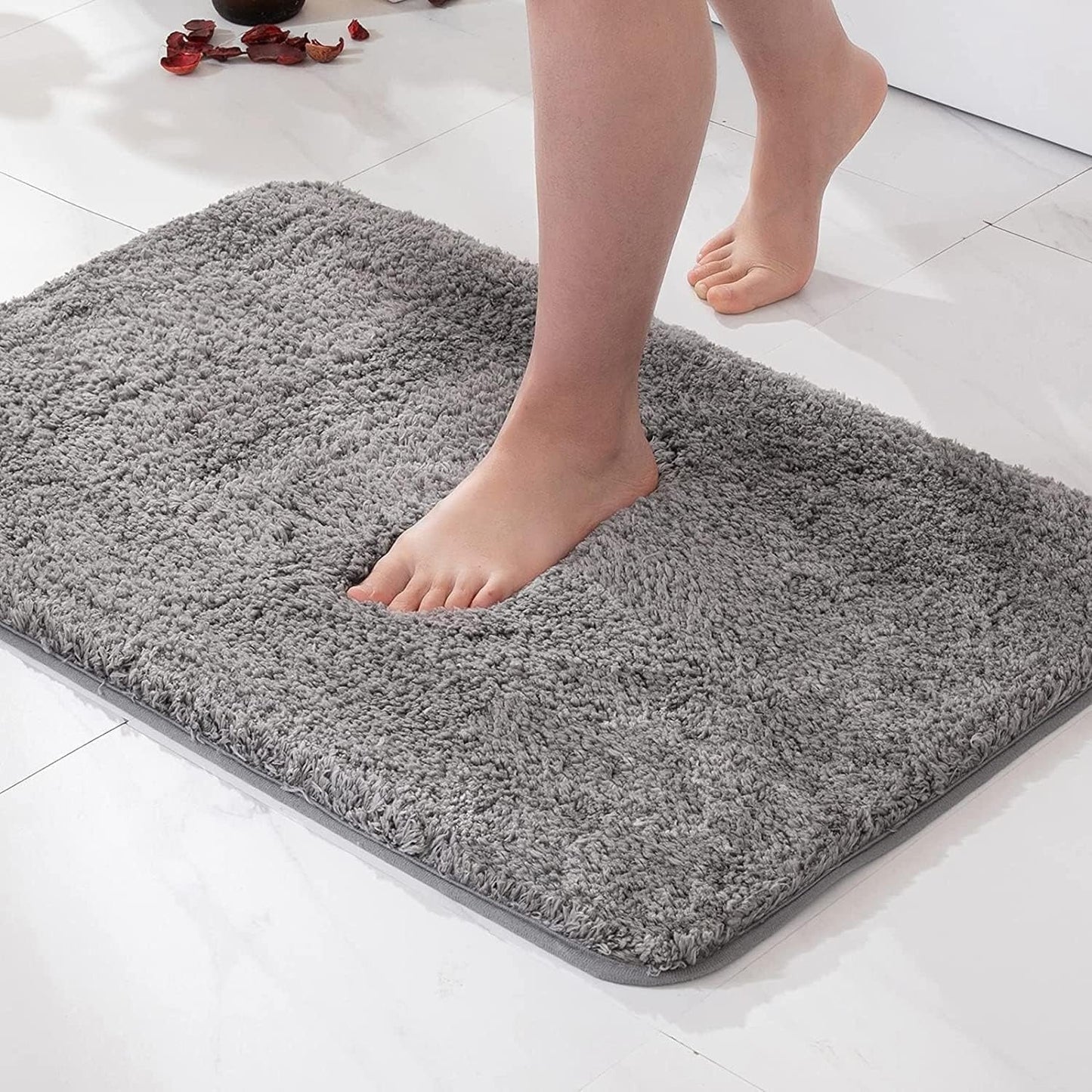 Ultra-Soft Plush Bath Rug with Non-Slip Backing