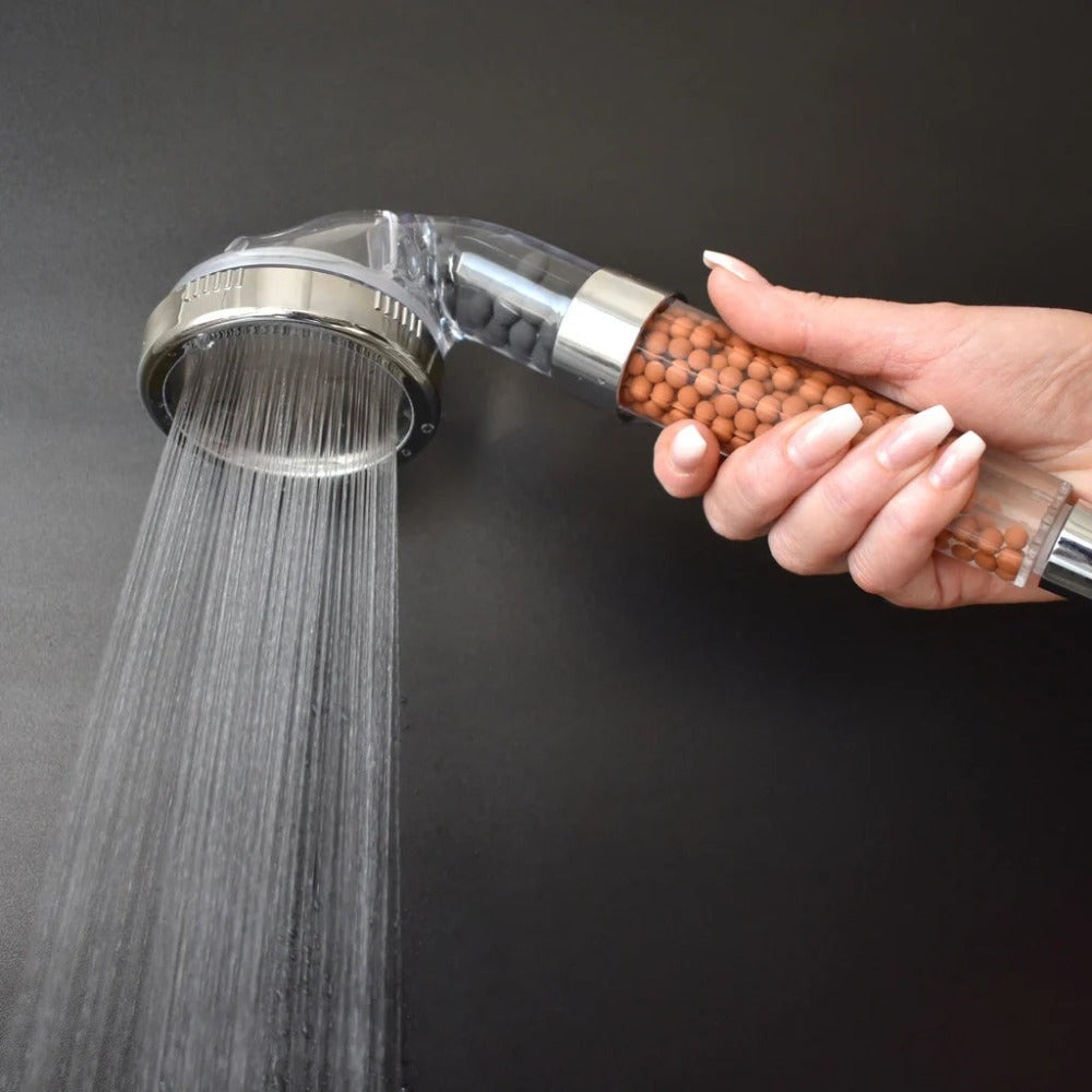 Mineral Filtration Shower Head for Softer Skin and Hair