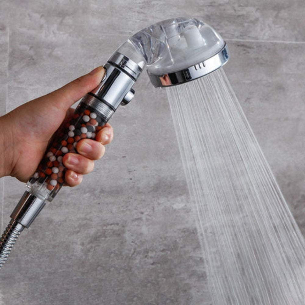 Mineral Filtration Shower Head for Softer Skin and Hair