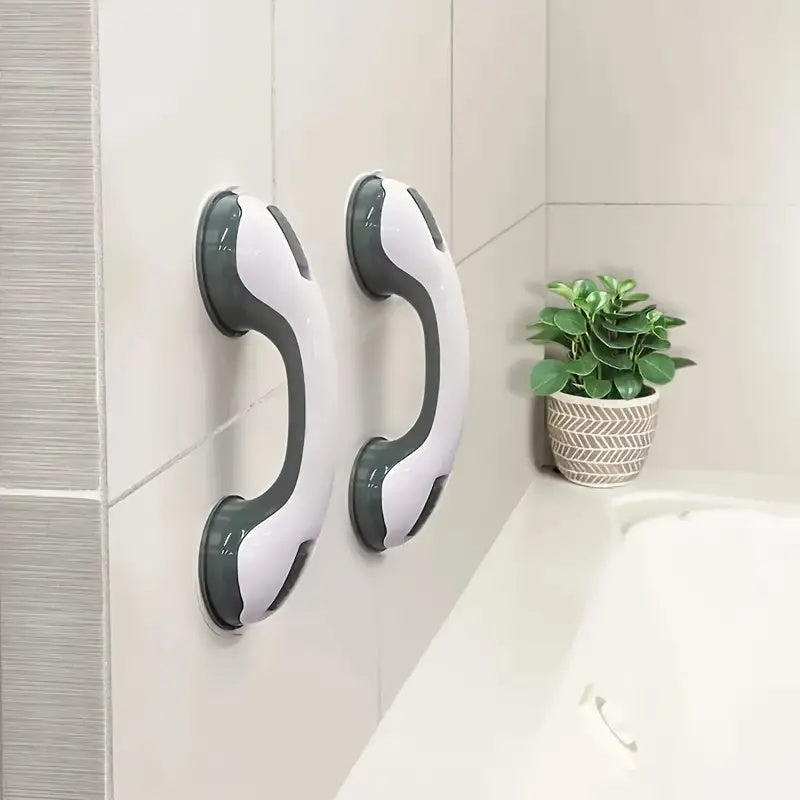 Suction Cup Bathroom Grab Bar for Safety and Stability
