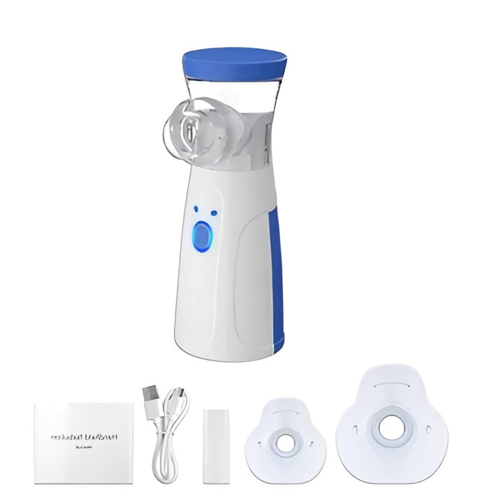 Portable Rechargeable Mini Mesh Nebulizer for Adults and Kids