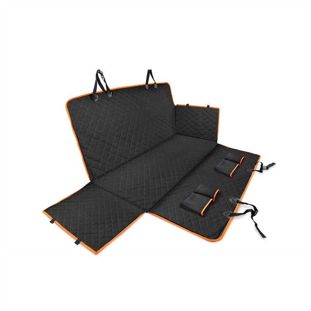 Waterproof Dog Car Seat Protector with Scratch-Resistant Hammock Design