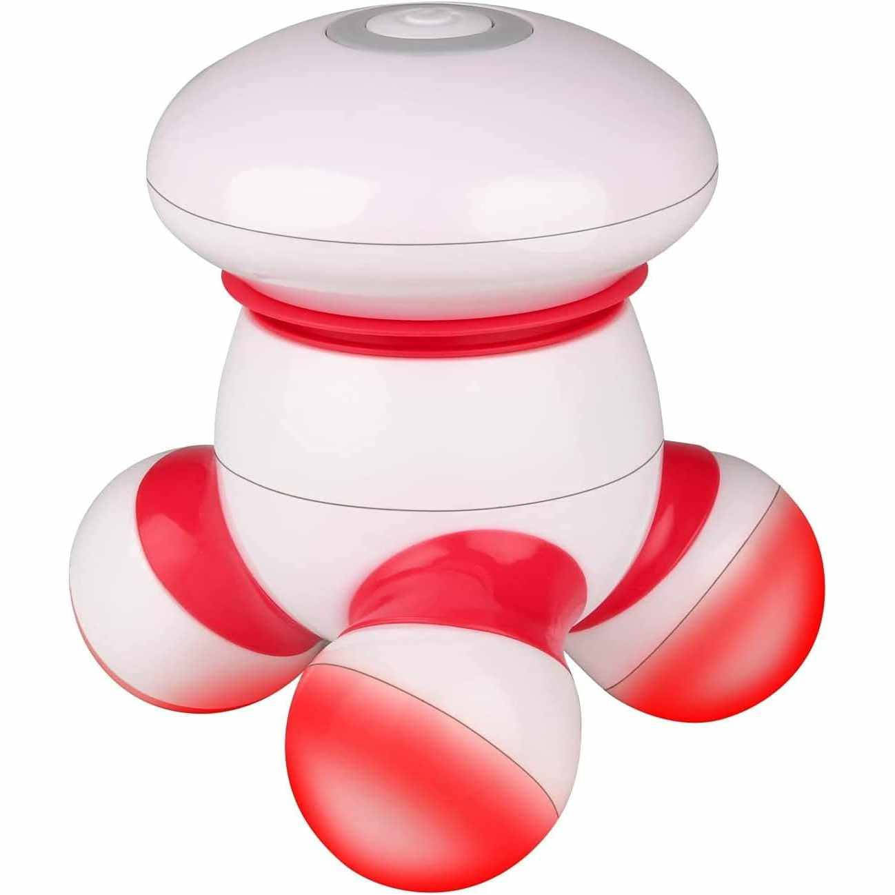 Portable Mini Handheld Vibrating Body Massager with LED Light for Pain Relief