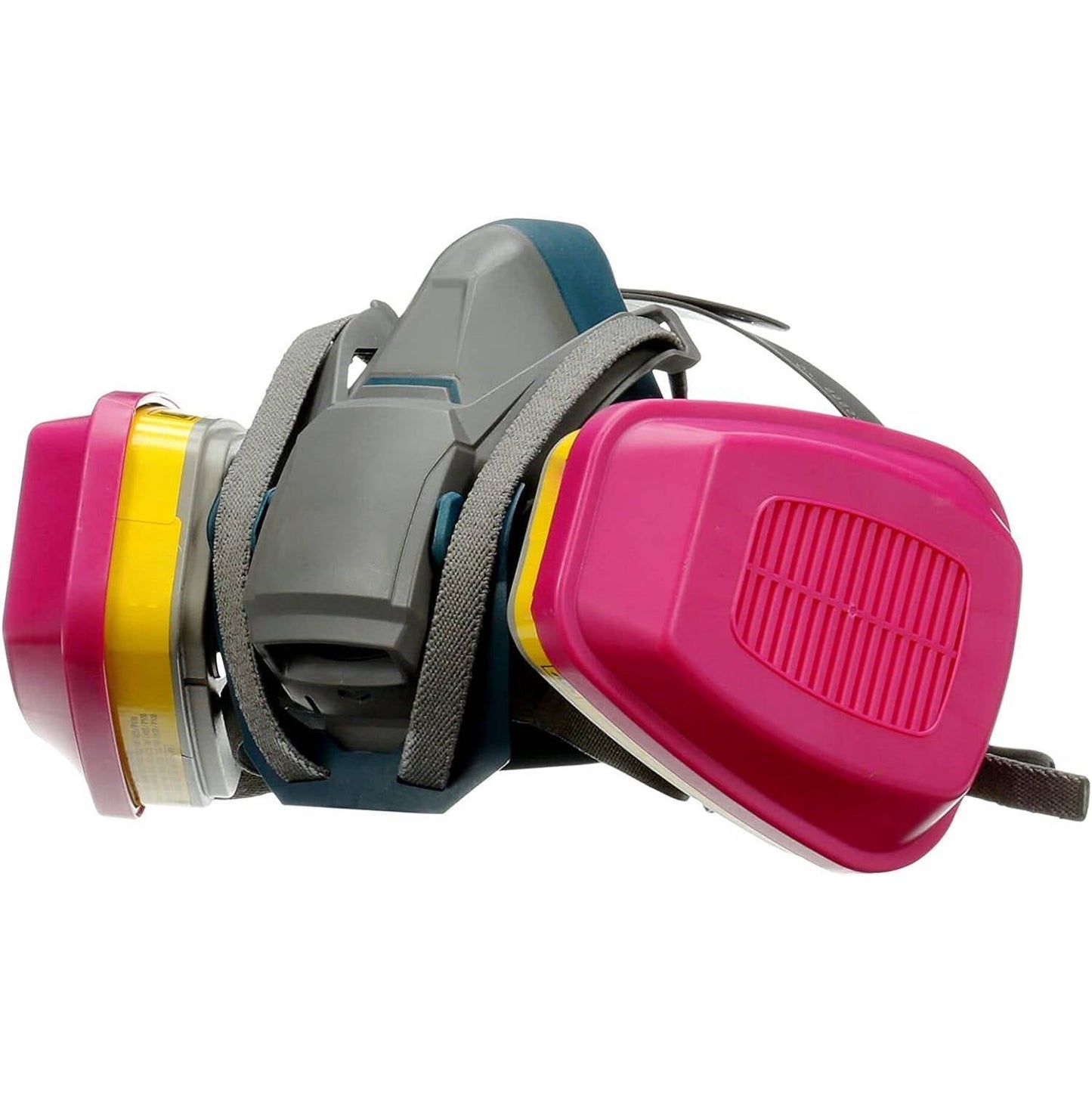 Multi-Purpose Reusable Respirator Mask with Quick Latch and NIOSH 60923 OV/AG/P100 Cartridge, Medium Size