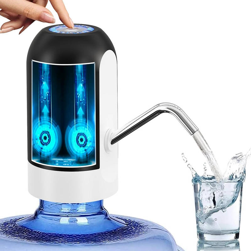 USB Rechargeable Electric Water Dispenser for 3 to 5 Gallon Bottles