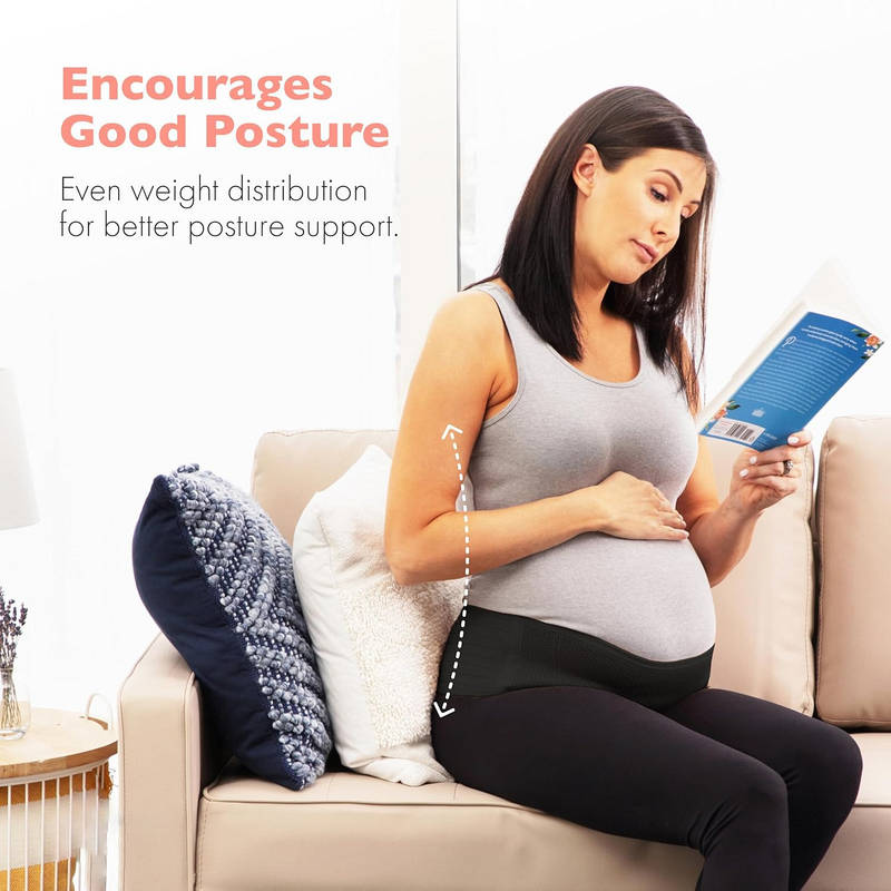 Adjustable Maternity Support Belt for Back and Belly Pain Relief