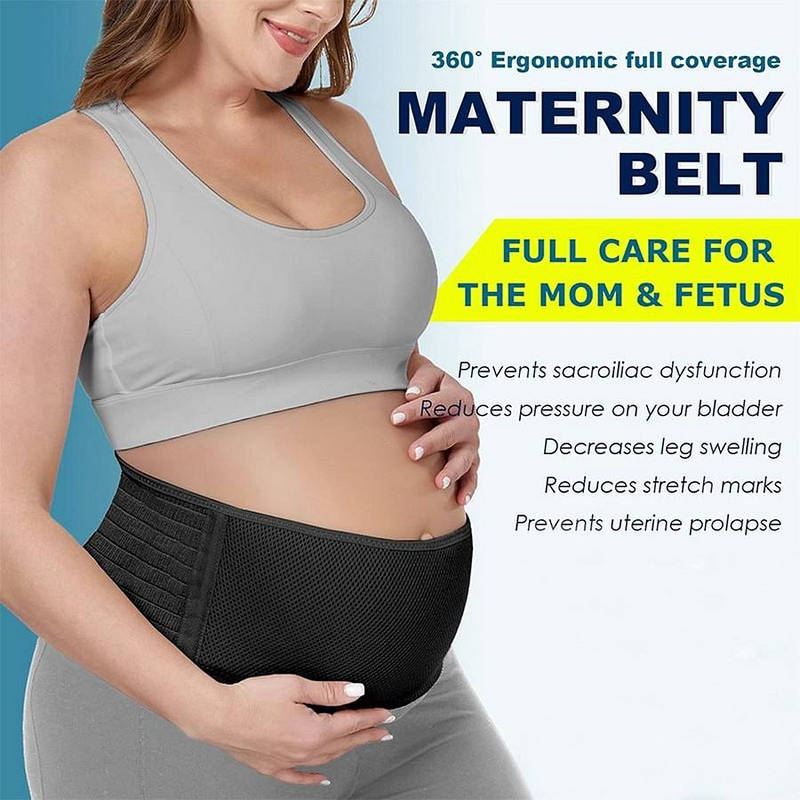 Adjustable Maternity Support Belt for Back and Belly Pain Relief