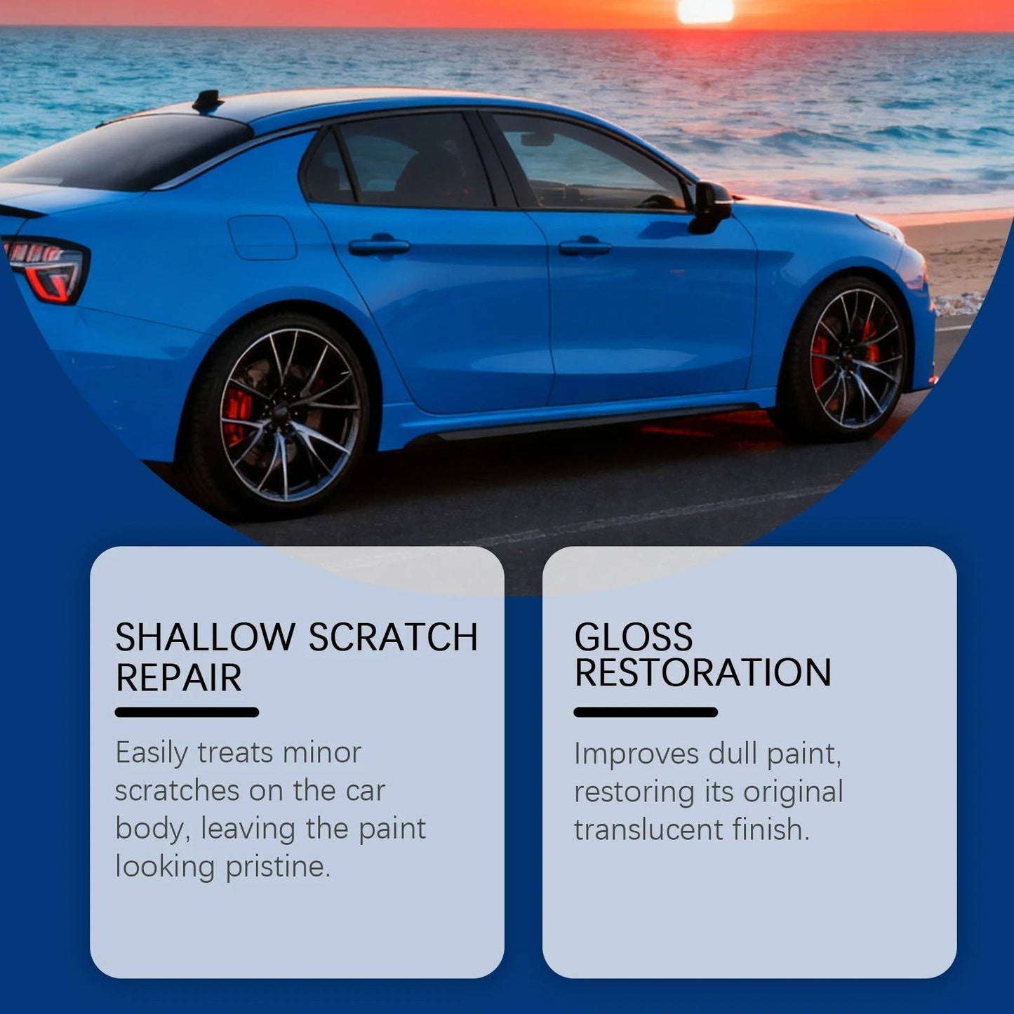 Nano Particle Car Scratch Remover Spray with UV Protection