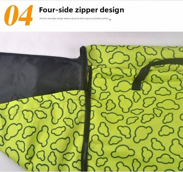 Waterproof Dog Car Seat Hammock Cover with Adjustable Straps