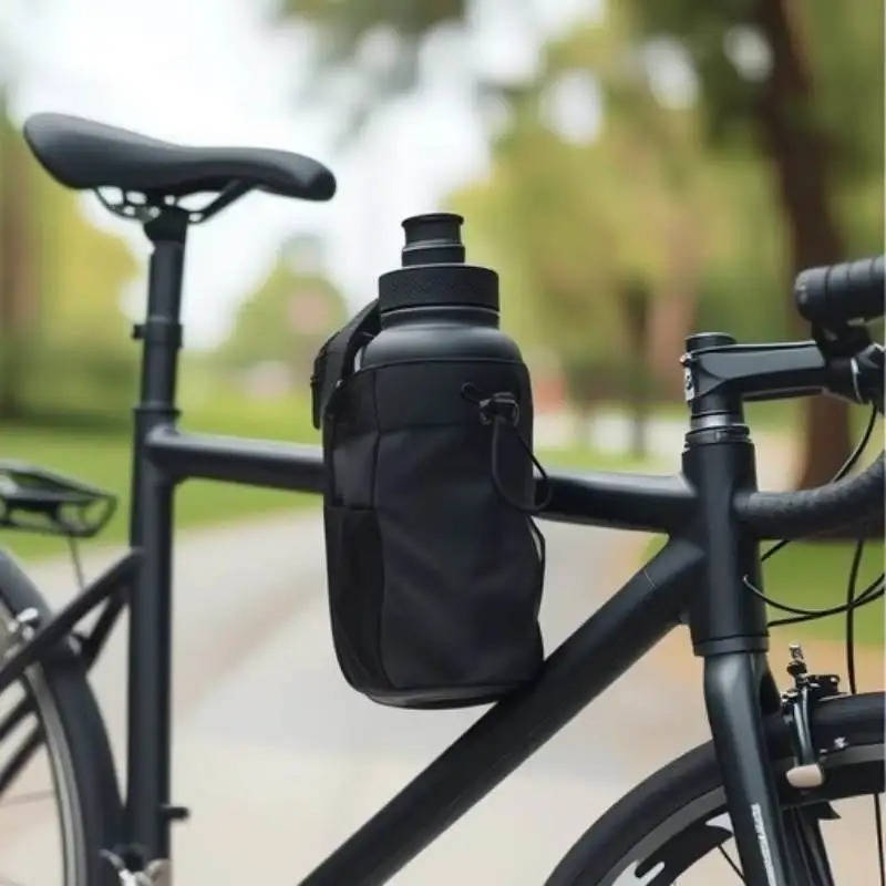 Magnetic Small Gym Bag with Lockable Zippers and Side Pockets
