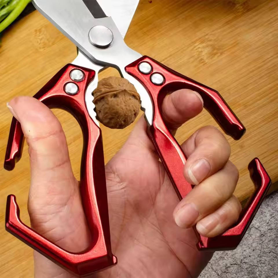 Stainless Steel Kitchen Shears with Ergonomic Grip
