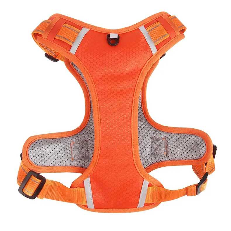 Adjustable Reflective Dog Harness with Breathable Mesh for Small to Medium Dogs