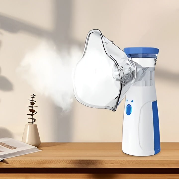 Portable Rechargeable Mini Mesh Nebulizer for Adults and Kids