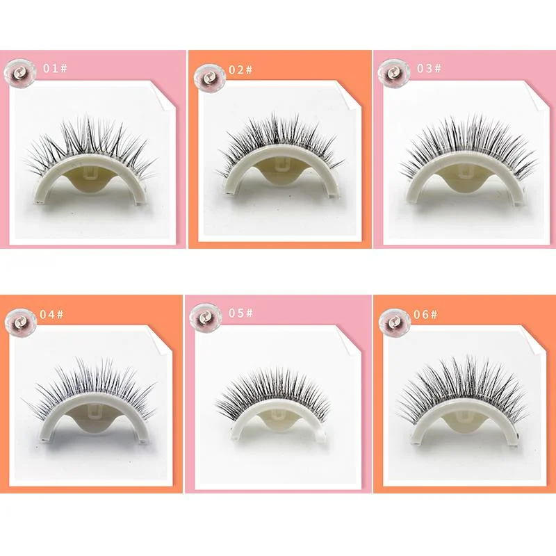 Self-Adhesive Reusable Natural Look Eyelashes