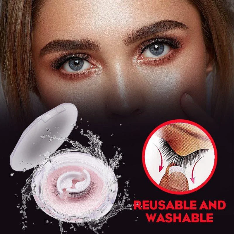 Self-Adhesive Reusable Natural Look Eyelashes