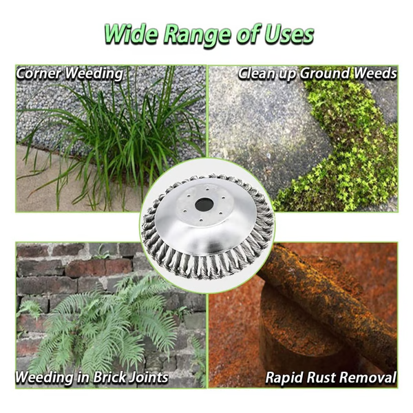 Carbon Steel Weed Brush Trimmer for Tough Weeds