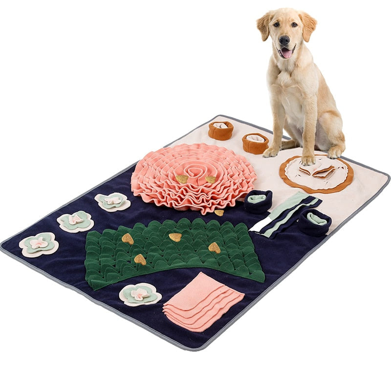 Interactive Snuffle Mat for Dogs - Engaging Slow Feeder