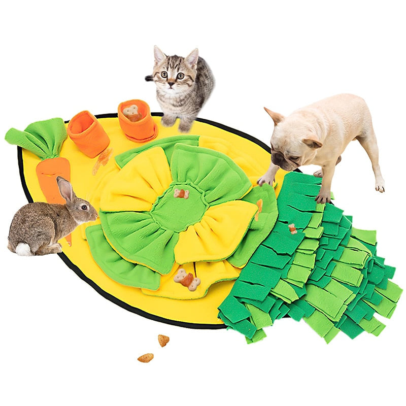 Interactive Snuffle Mat for Dogs - Engaging Slow Feeder