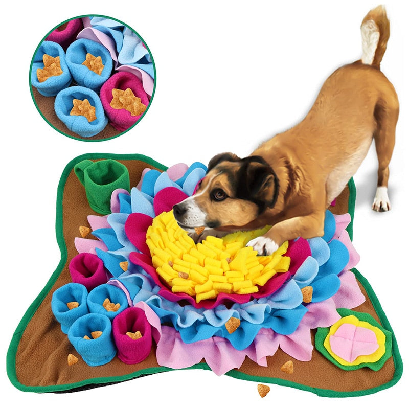 Interactive Snuffle Mat for Dogs - Engaging Slow Feeder