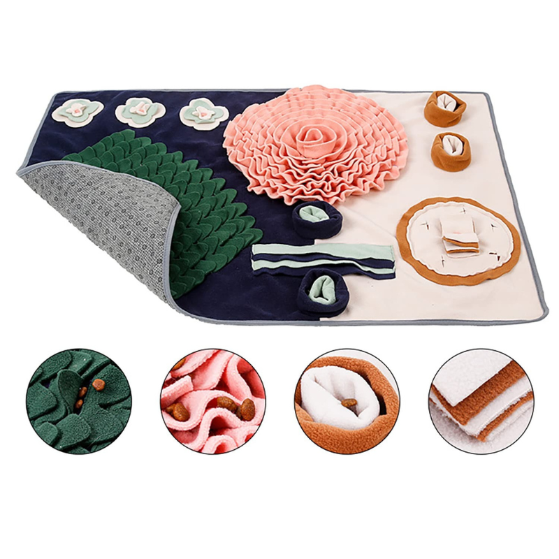 Interactive Snuffle Mat for Dogs - Engaging Slow Feeder