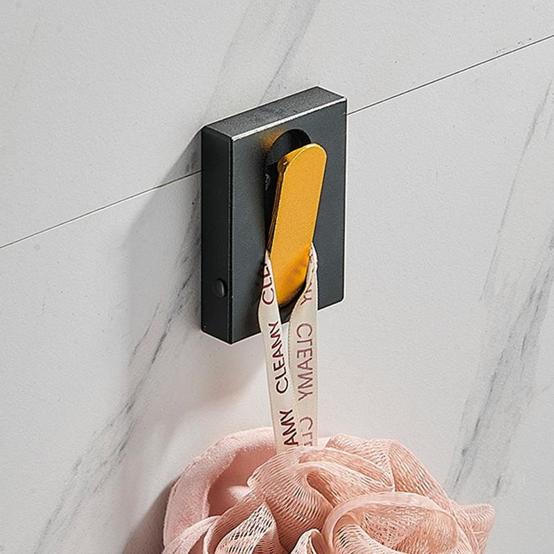 Minimalist Metal Hook Shelf with Discreet Design