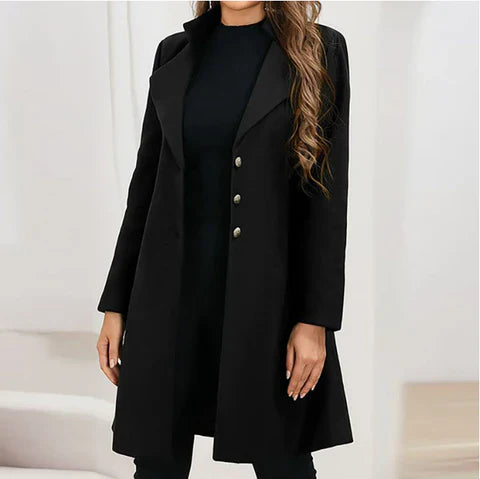 Luxurious Italian Wool Coat for Women