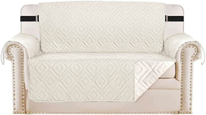 Water-Repellent Quilted Sofa Cover Pet Protector Non-Slip Throw