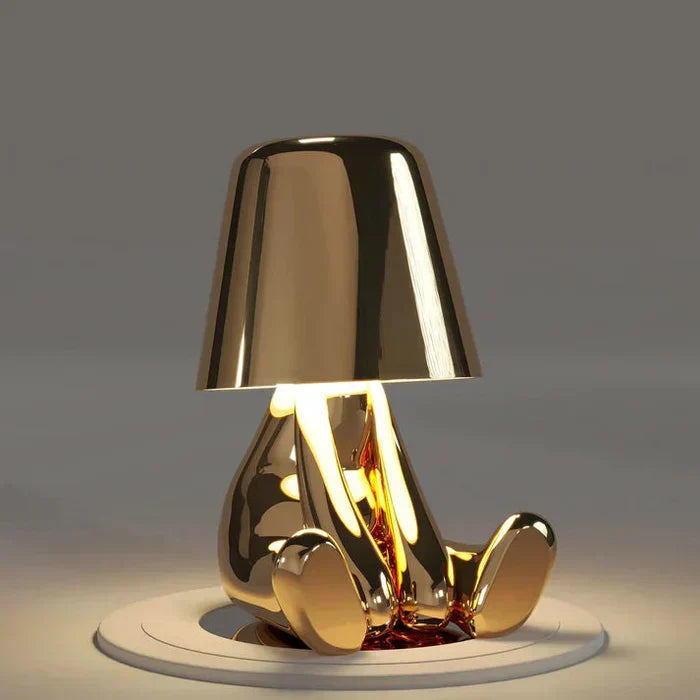 Elegant Rechargeable Table Lamp with Adjustable Brightness