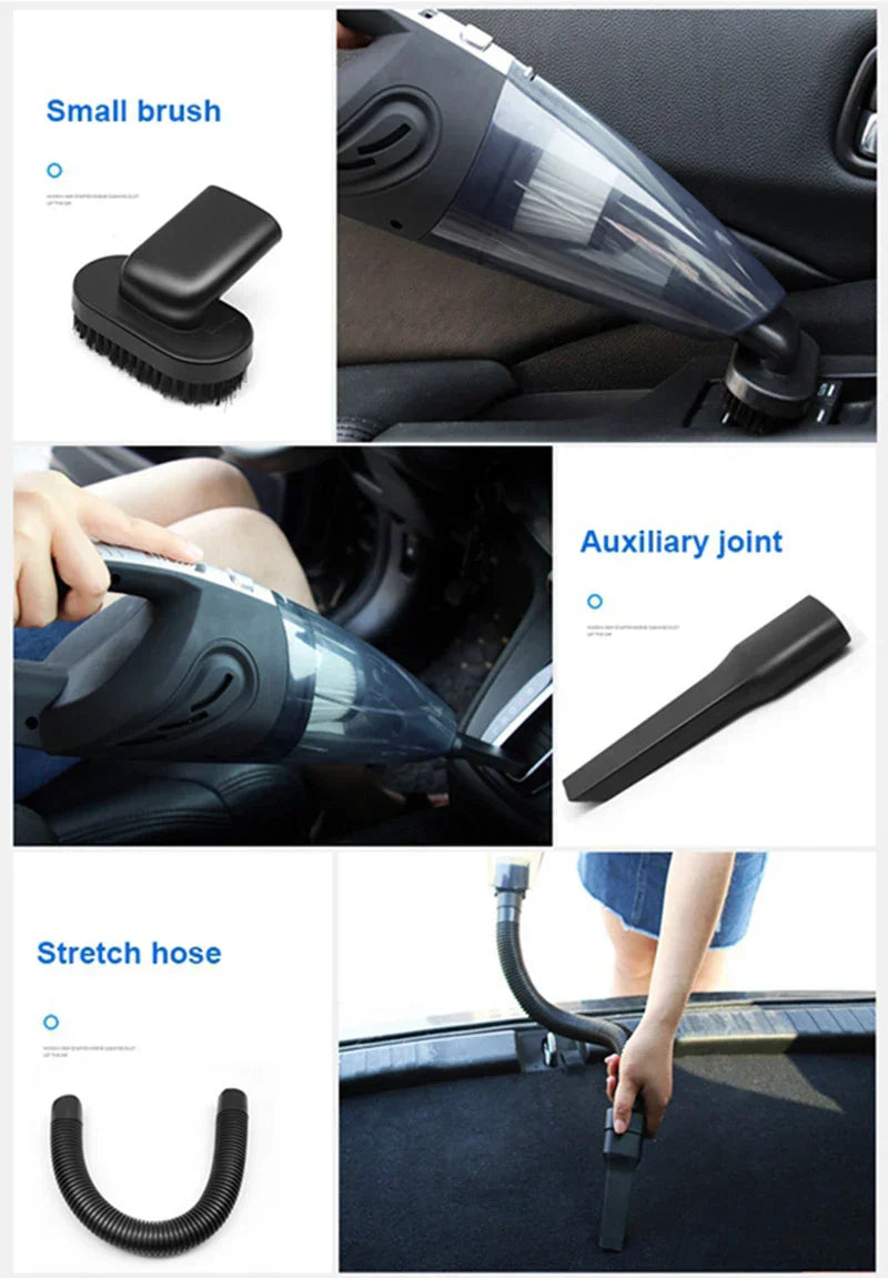 Cordless Handheld Vacuum Cleaner with Powerful Suction and Smart Accessories