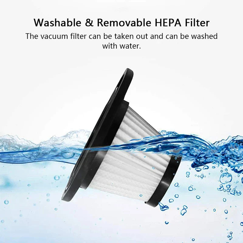 Cordless Handheld Vacuum Cleaner with Powerful Suction and Smart Accessories