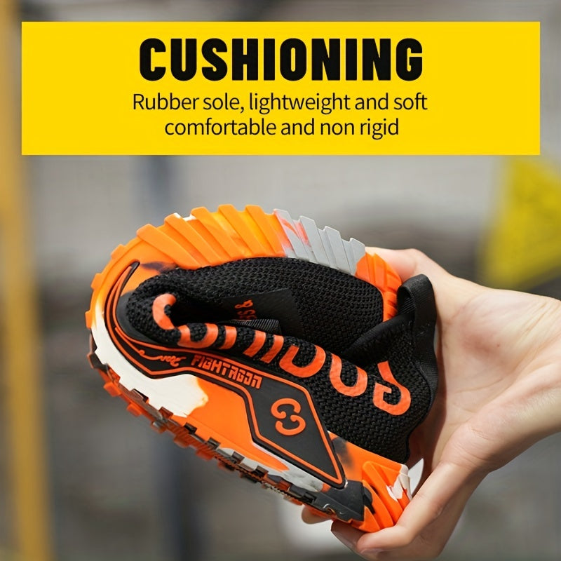 Breathable Safety Shoes for Outdoor Work with EVA Comfort