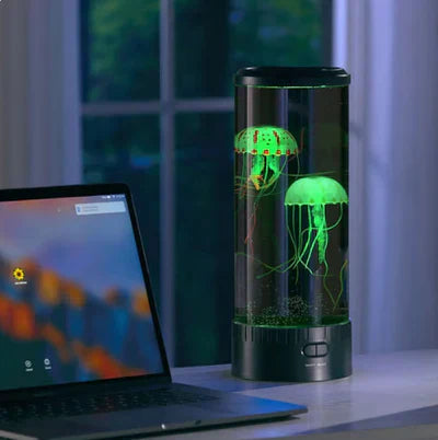 Color-Changing Jellyfish Lava Lamp with Realistic Motion