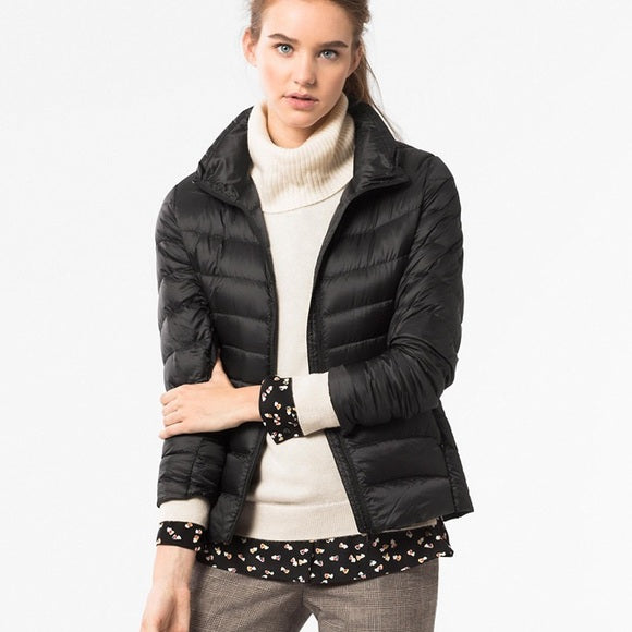 Weatherproof Lightweight Down Jacket for Women