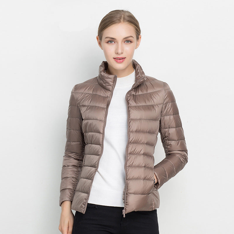 Weatherproof Lightweight Down Jacket for Women