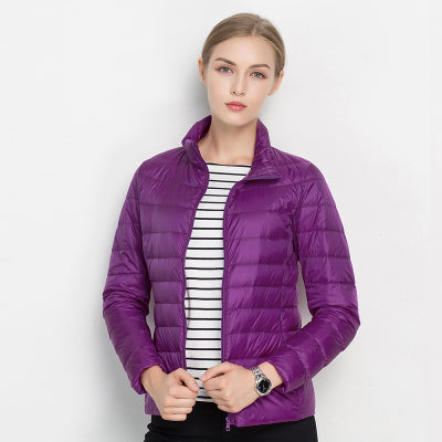 Weatherproof Lightweight Down Jacket for Women