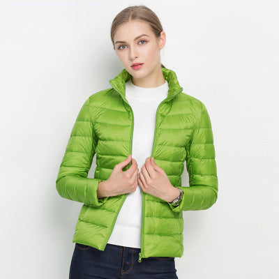 Weatherproof Lightweight Down Jacket for Women